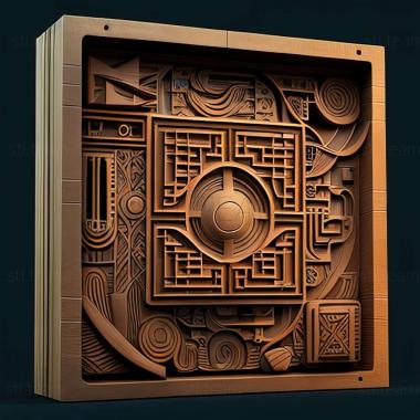 3D model Musaic Box game (STL)